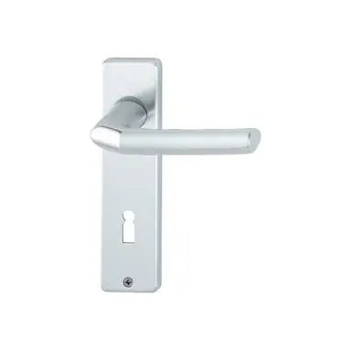 Okucie Birmingham aluminium naturalne krótka tarcza - HOPPE