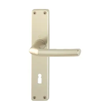 Wykonanie pod klucz pokojowy BB zestaw klamek Birmingham aluminium nowe srebro dkładka długa - HOPPE