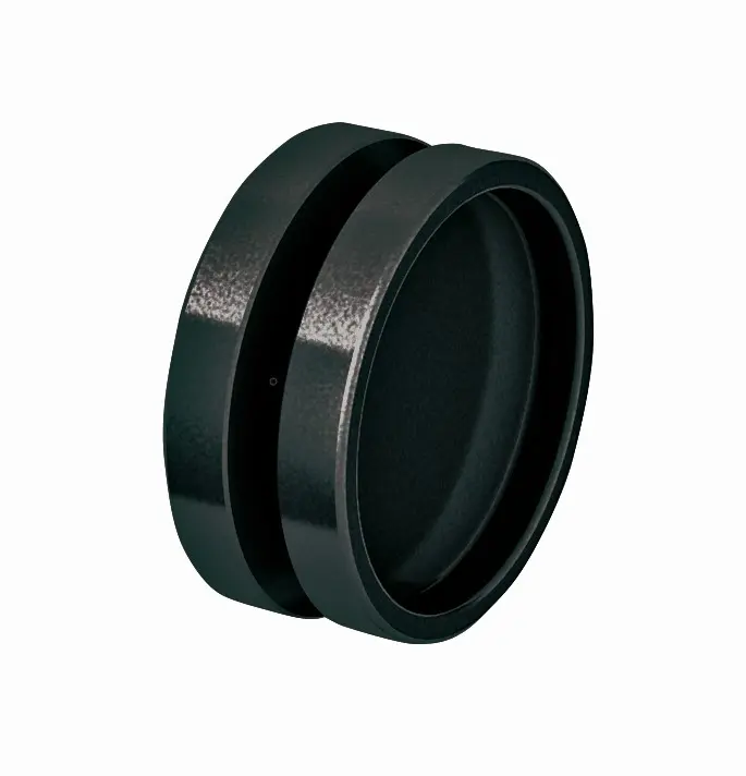 Zdjęcie uchwyt wpuszczany muszlowy zaokrąglone Palermo w kolorze czarny - Erkelenz