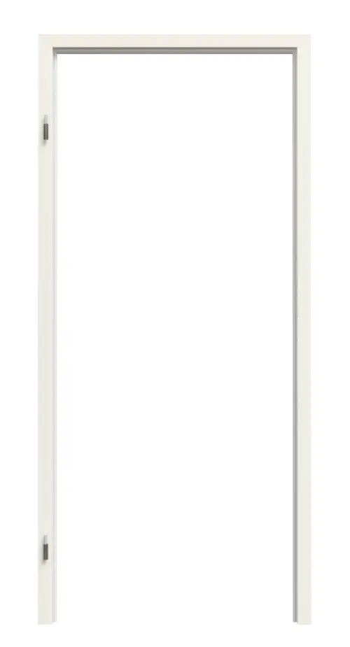 Widok frontowy - rama blokowa drzwi gładkie premium biały lakier RAL 9010