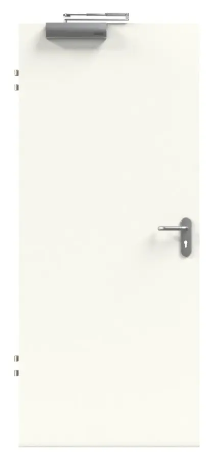 SCHÖRGHUBER drzwi przeciwpożarowe T30 biel kryształowa jedwabisty mat HPL