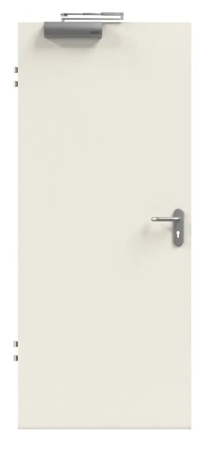 Drzwi przeciwpożarowe HPL, możliwość malowania, EI30, dopuszczenie zgodnie z normą VKF - Schörghuber