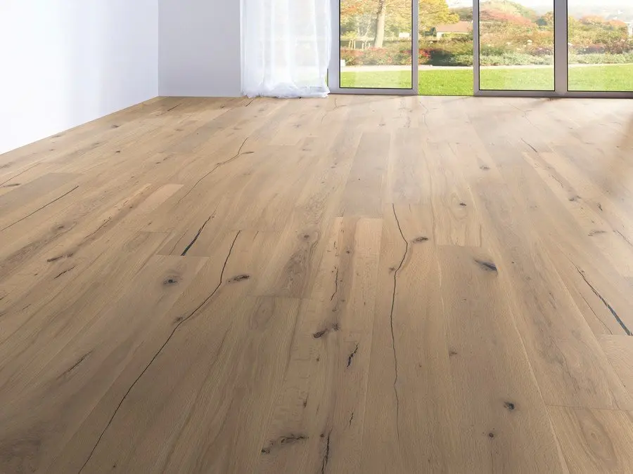 Widok WICANDERS parkiet dąb Bremen rustykalny deska w stylu wiejskim Wood Parquet zdjęcie 1