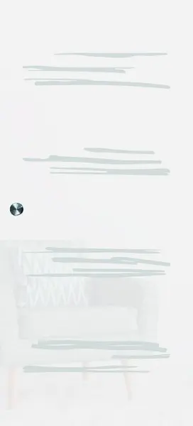 Zdjęcie całoszklanych drzwi przesuwnych Bukarest Mattprint z motywem & powierzchnią matową - Erkelenz