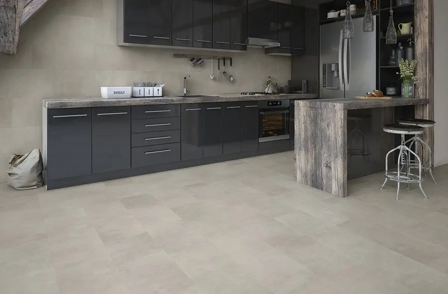 Widok Twojedrzwi24 Collection podłoga dekoracyjna Beton szary Neo Vario 60/30 zdjęcie 5