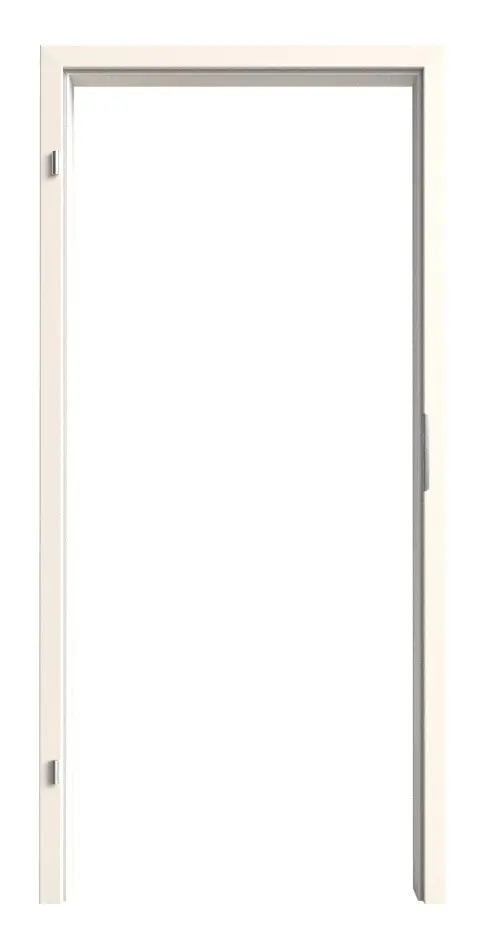 WESTAG ościeżnica do drzwi wejściowych do mieszkania klasyczna biel A 223 RAL 9010 GetaLit HPL z prostokątną krawędzią