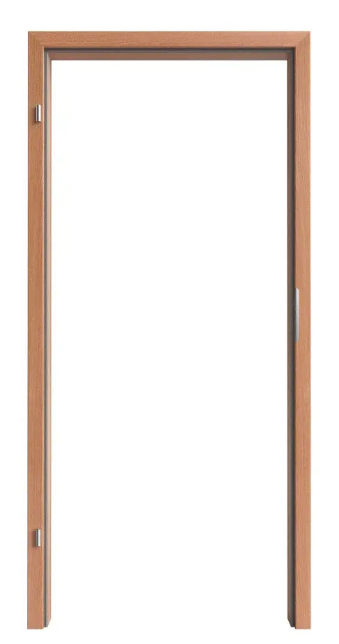 WESTAG ościeżnica do drzwi dymoszczelnych buk kwiecisty BU 88 GetaLit HPL z prostokątną krawędzią