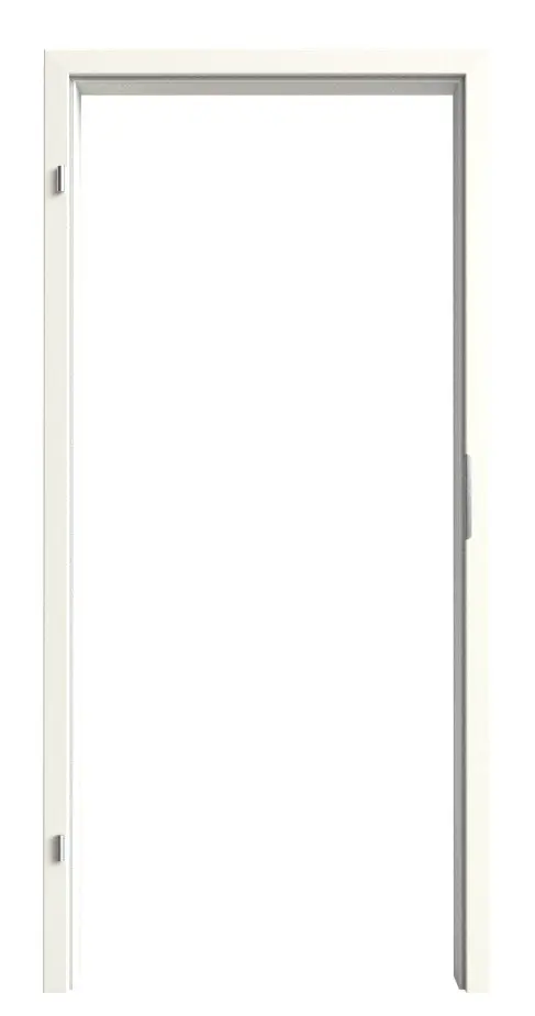 Zdjęcie arctic biały RAL 9016 WestaLack ościeżnica (prostokątne z promieniem 2 mm) do drzwi do mieszkania - Westag & Getalit