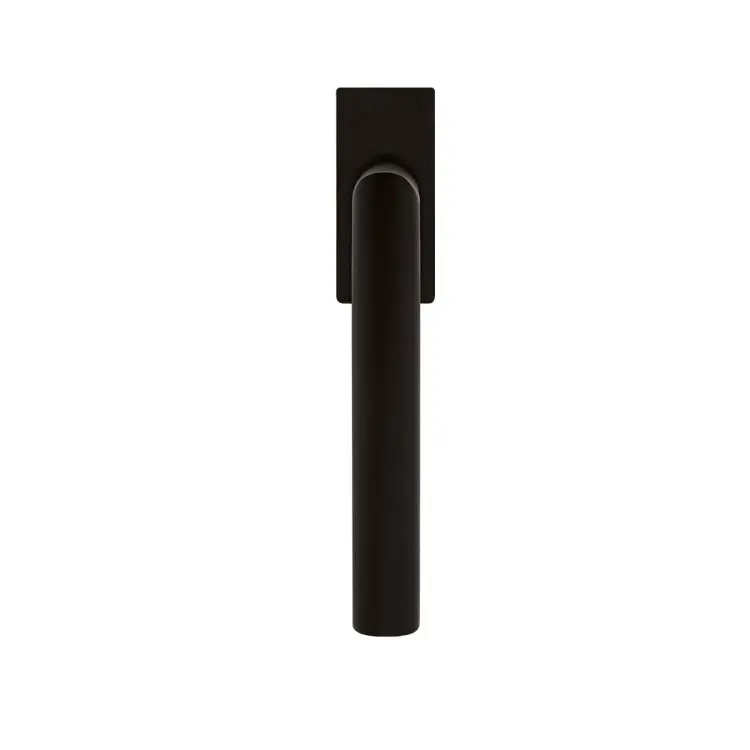 KARCHER design klamka okienna Rhodos kosmos czarny rozety kwadratowe