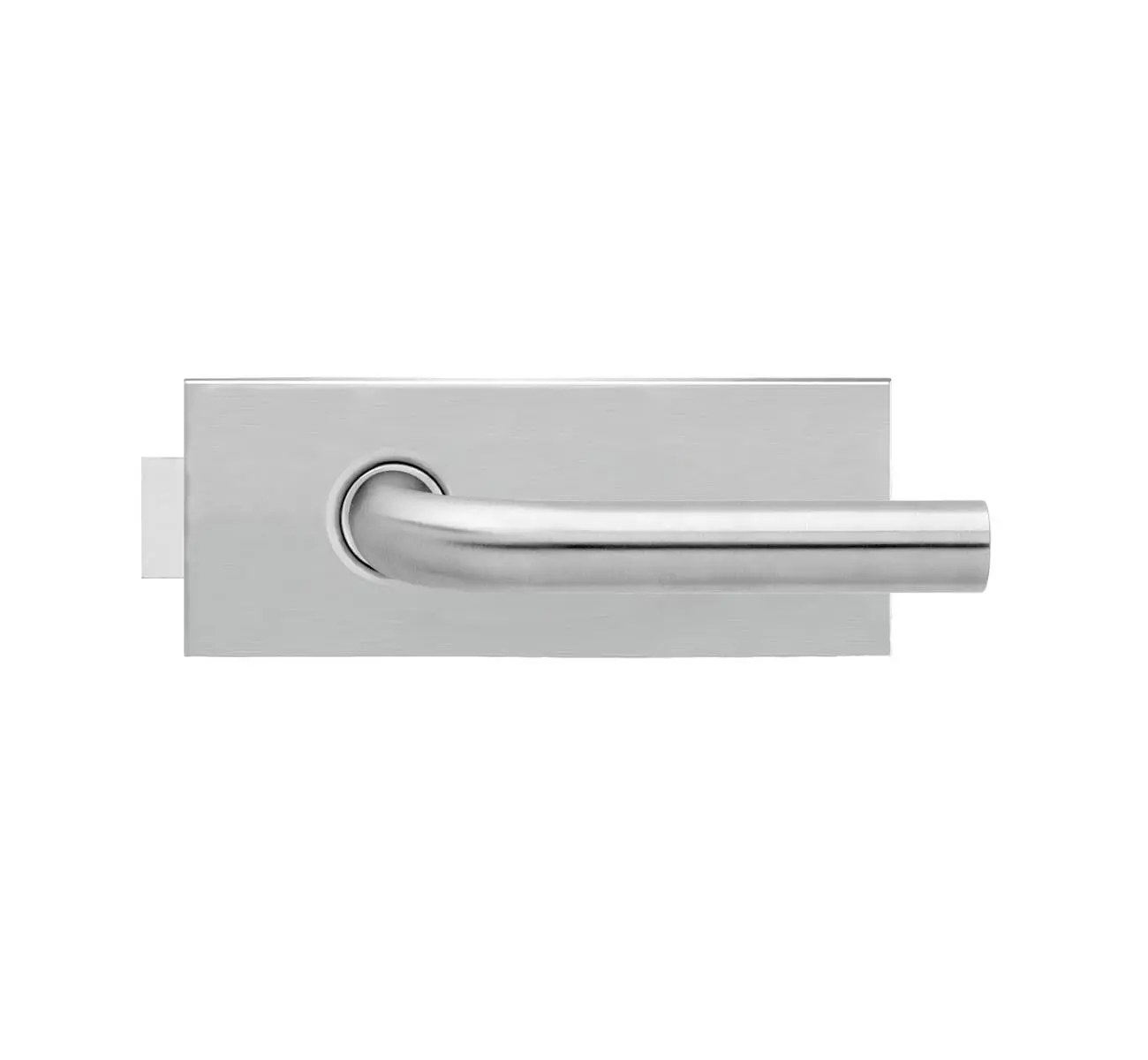 KARCHER DESIGN zestaw okuć Essence Malta stal nierdzewna matowa, prostokątnych do drzwi przeszklonych