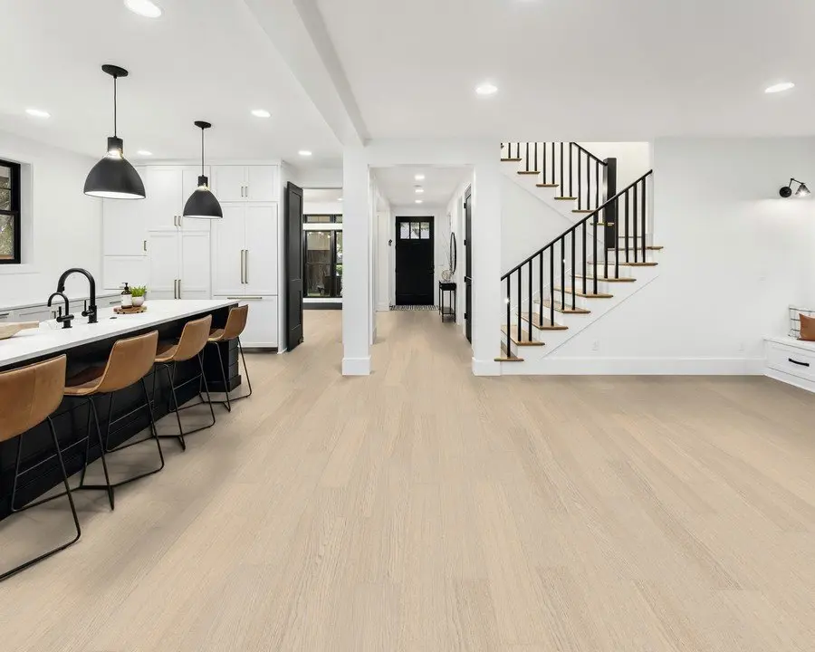 KAINDL panele laminowane dąb Noble Ivory deska w stylu wiejskim Aqua Pro Wood