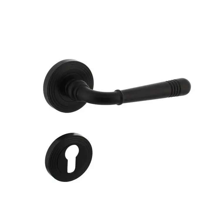 PROGRIFF Okucie Helena znal czarny rozetki zaokrągłe