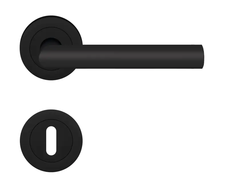 Rhodos ER28 czarny komplet na okrągłych rozetach BB - Karcher design