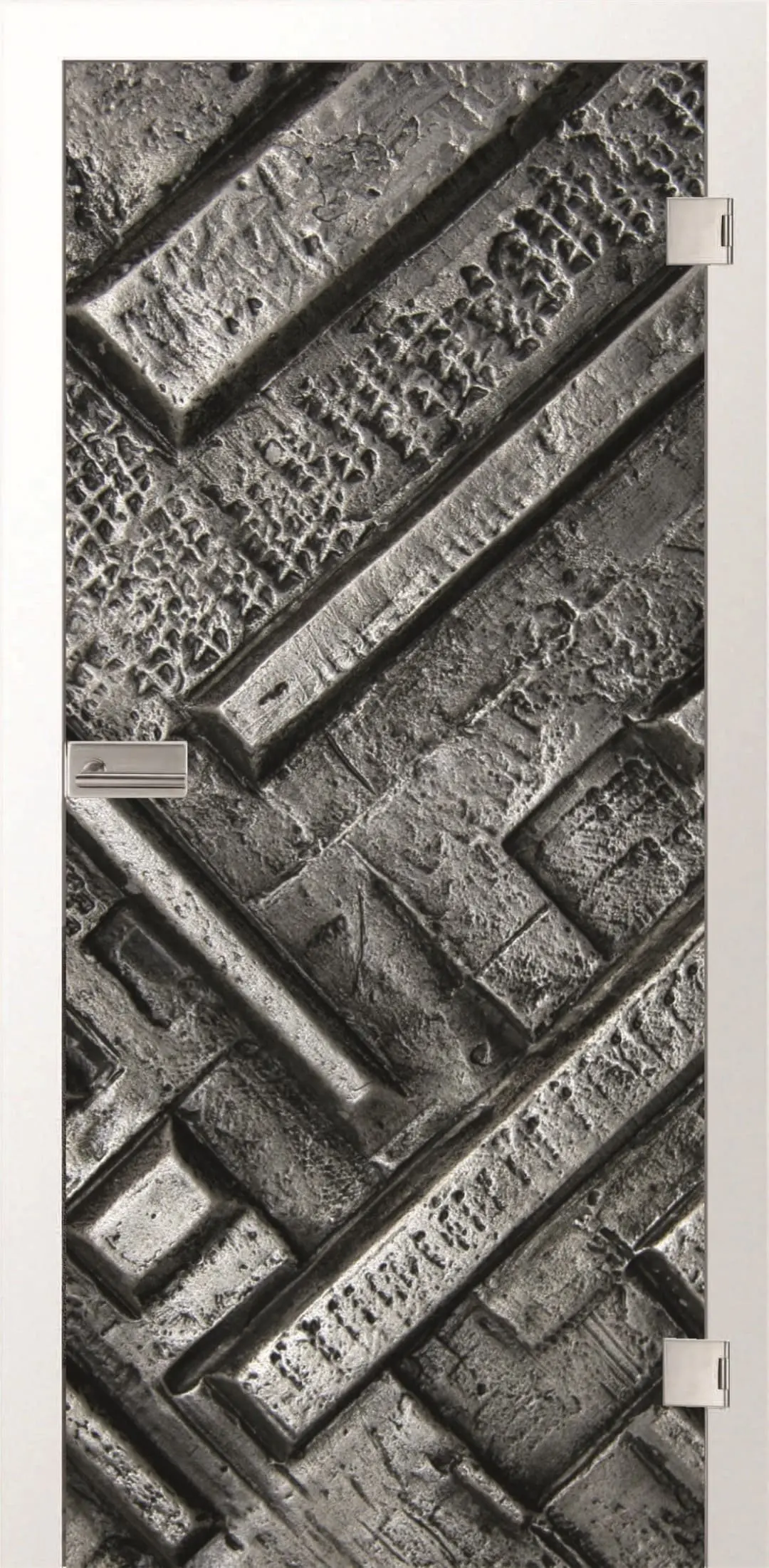 ERKELENZ Drzwi przeszklone Metal Fotoprint