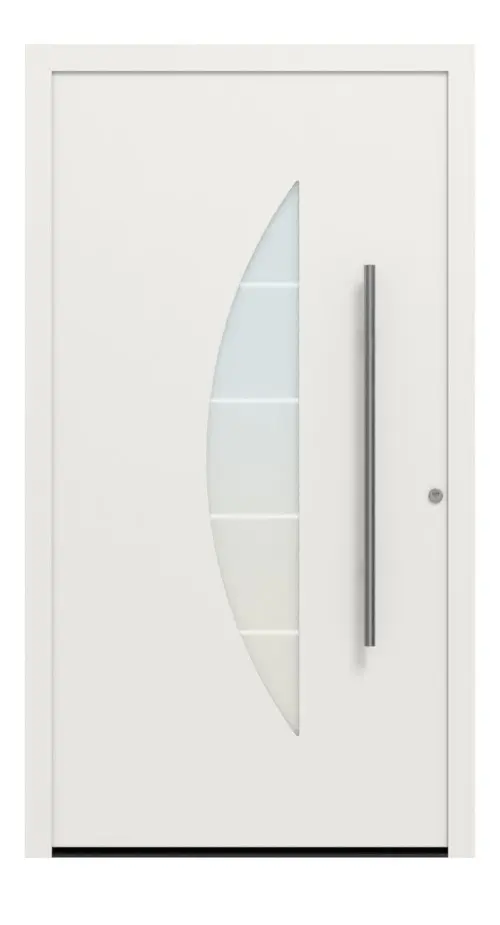 Hörmann Haustür ThermoSafe Aktion 505 RAL 9016-RAL 9016 Frontansicht außen