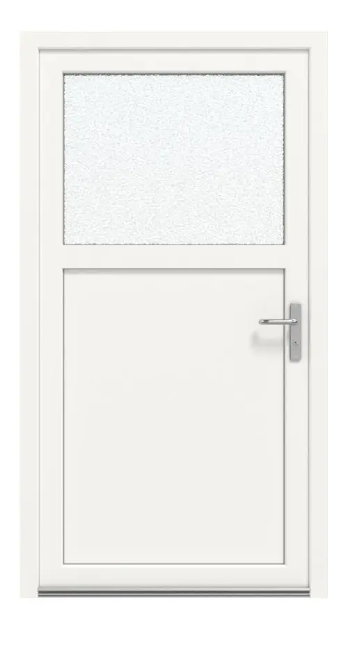 Kunststoff NET F002 Premium Plus RAL 9016-RAL 9016 Frontansicht außen