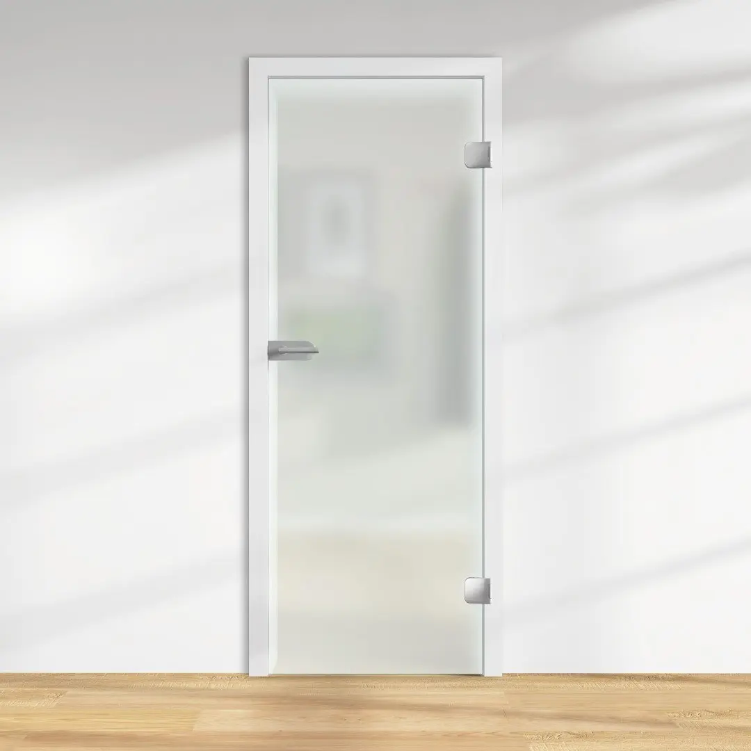 Widok drzwi szklanych FLEXO szkło przezroczyste Completo S 3684