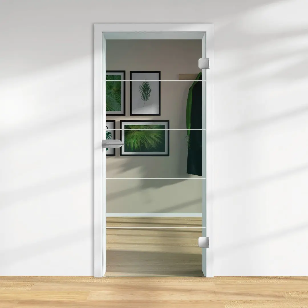 FLEXO drzwi szklane szkło przezroczyste Traverso S 3639