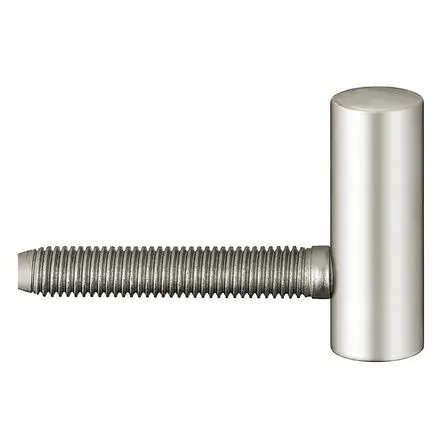 Skrzydło do drzwi przylgowych V0020 niklowane z przesuniętym czopem - Interio