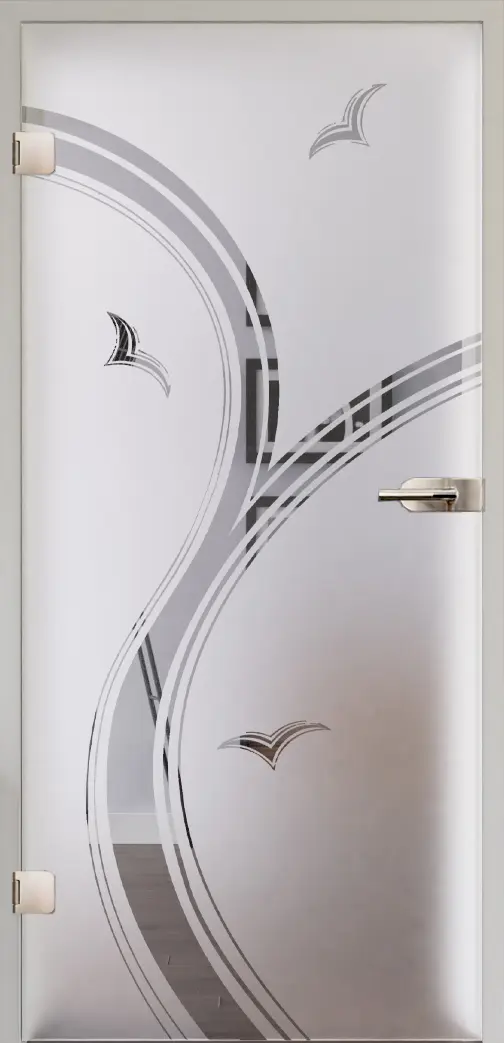 LIENBACHER drzwi szklane model 3508 negatyw