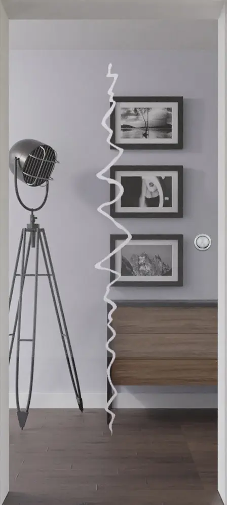 LIENBACHER całoszklane drzwi przesuwne szkło model 3008 negatyw