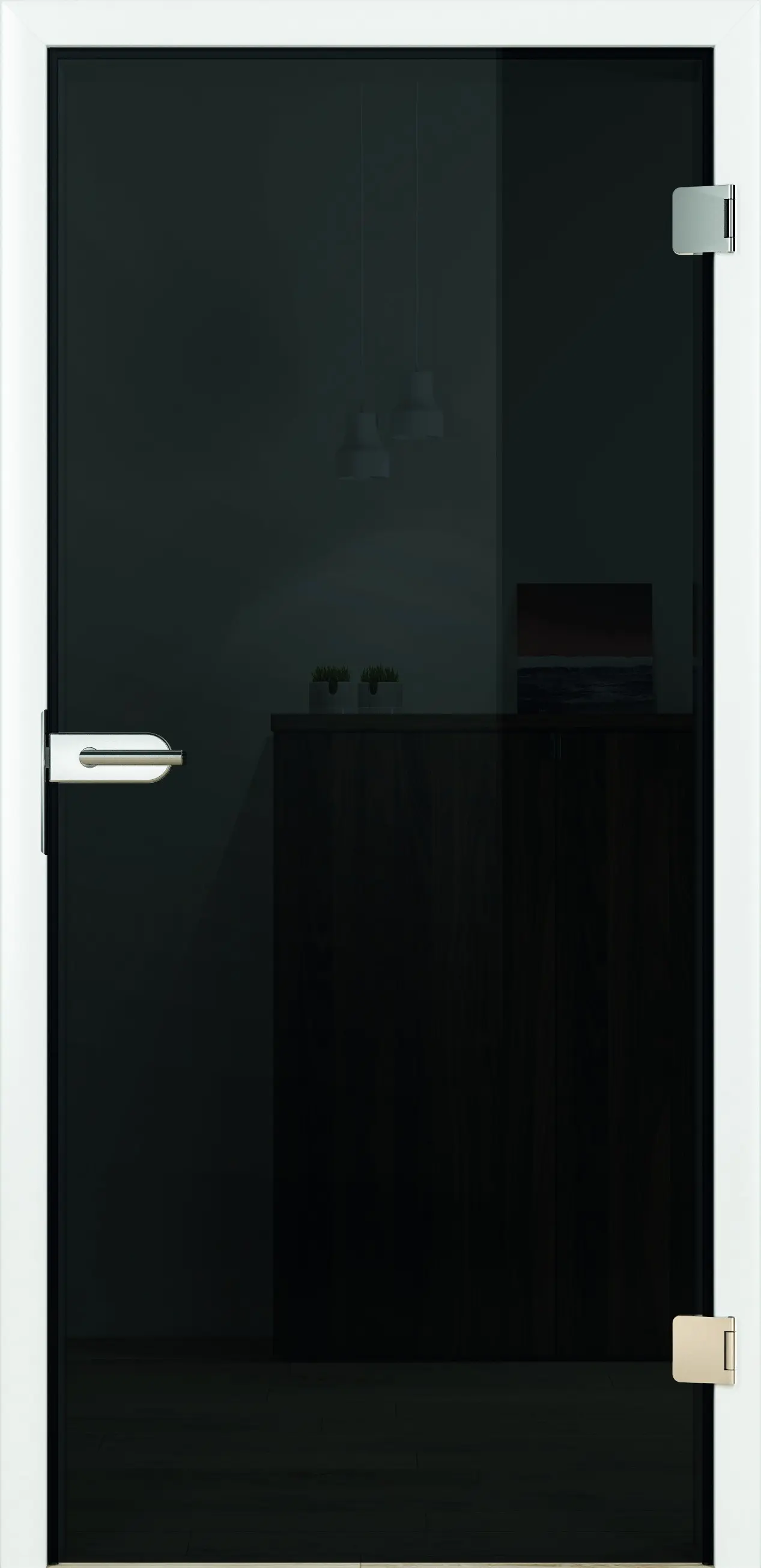 HÖRMANN drzwi wewnętrzne Dark grey GlassLine