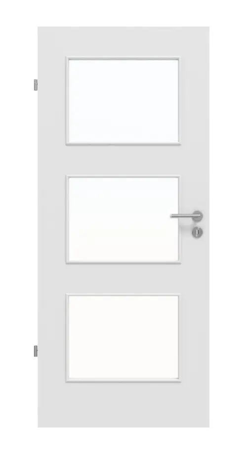 Zdjęcie z przodu biel baliowa LA 11 Basic Durat drzwi wewnętrzne - Huga