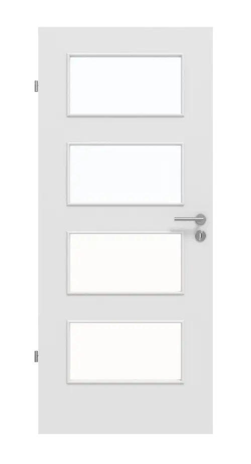 Zdjęcie z przodu - biel baliowa LA 9 Basic Durat drzwi wewnętrzne - Huga