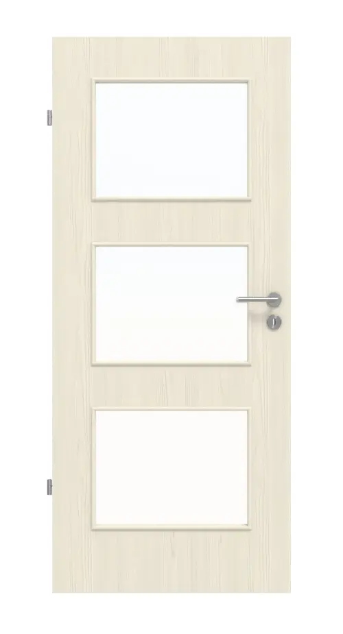 Widok od przodu modrzew lazura LA 11 Basic Durat drzwi wewnętrzne - Huga