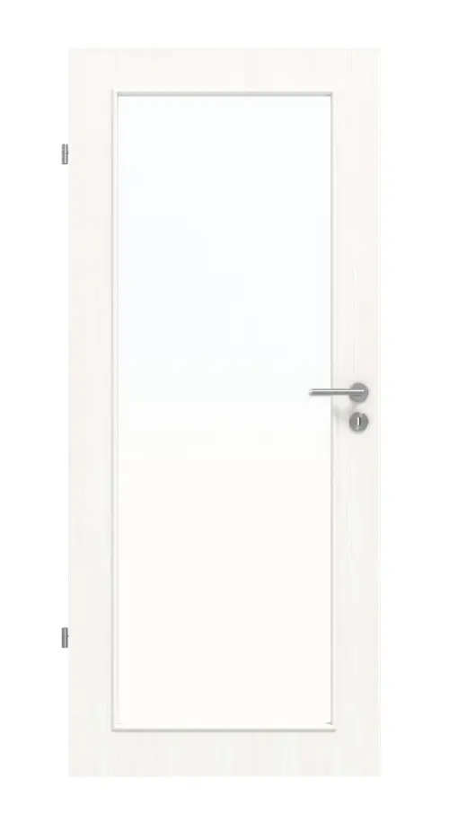 Widok od przodu biel pino LA 27 Basic Durat drzwi wewnętrzne - Huga