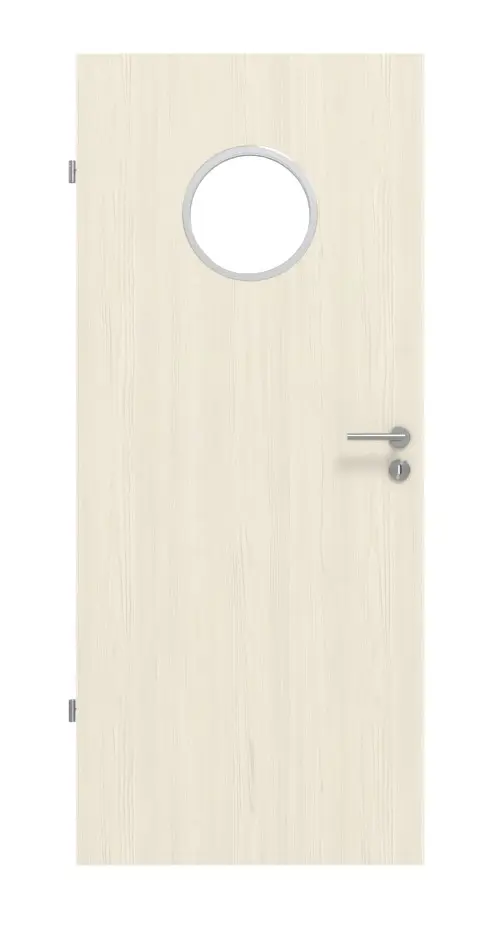 Widok z przodu modrzew lazurowany LA bulaj Basic Durat drzwi wewnętrzne - Huga