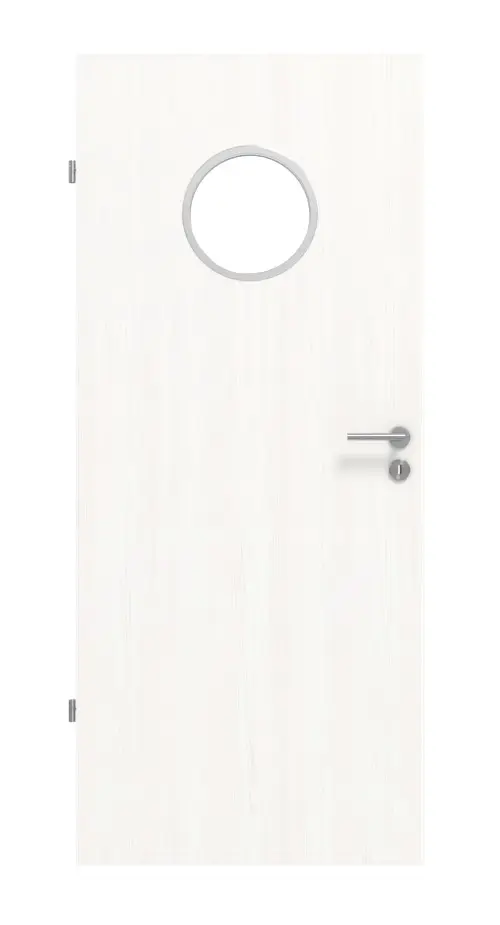 Widok z przodu biel pino LA bulaj Basic Durat drzwi wewnętrzne - Huga