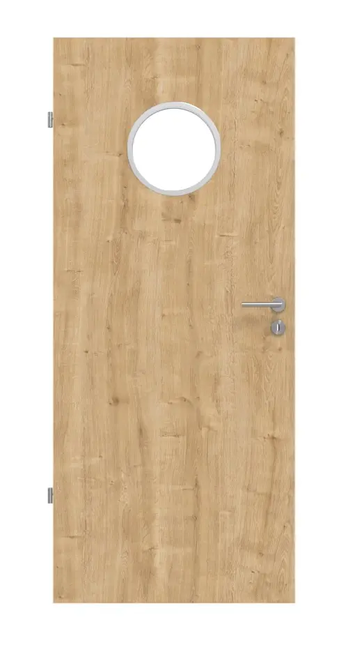Widok z przodu - dąb sękaty LA bulaj Basic Durat drzwi wewnętrzne - Huga