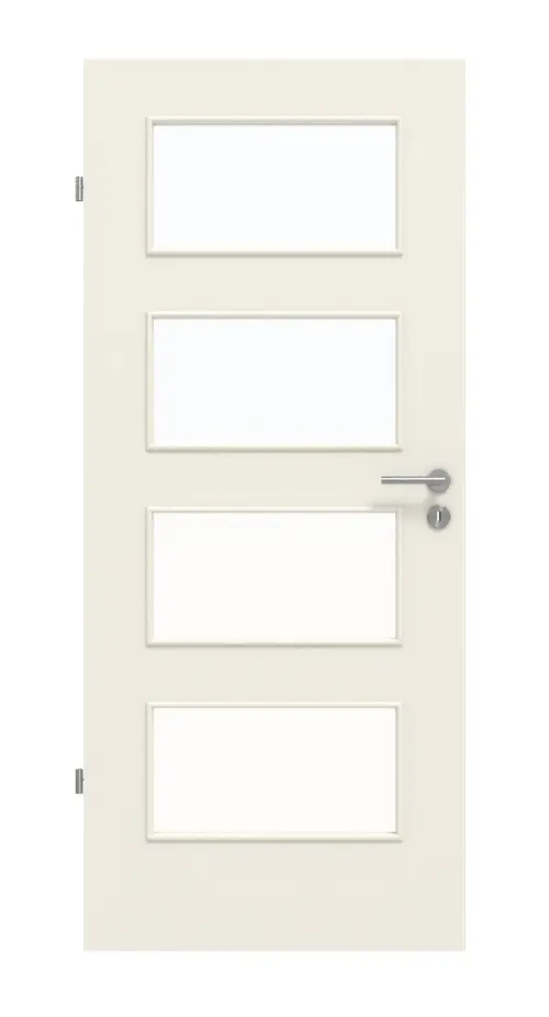 Zdjęcie frontowe: biały podobny do RAL 9010 LA 9 Basic lakier drzwi wewnętrzne - Huga