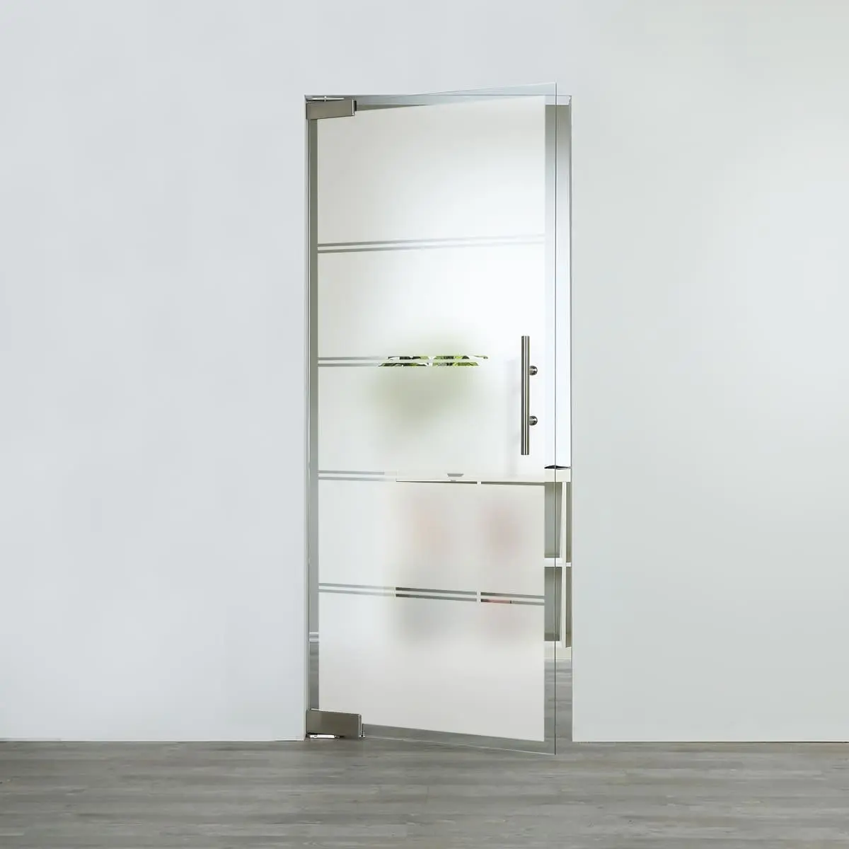 LIENBACHER szklane drzwi wahadłowe model 308 szkło przezroczyste