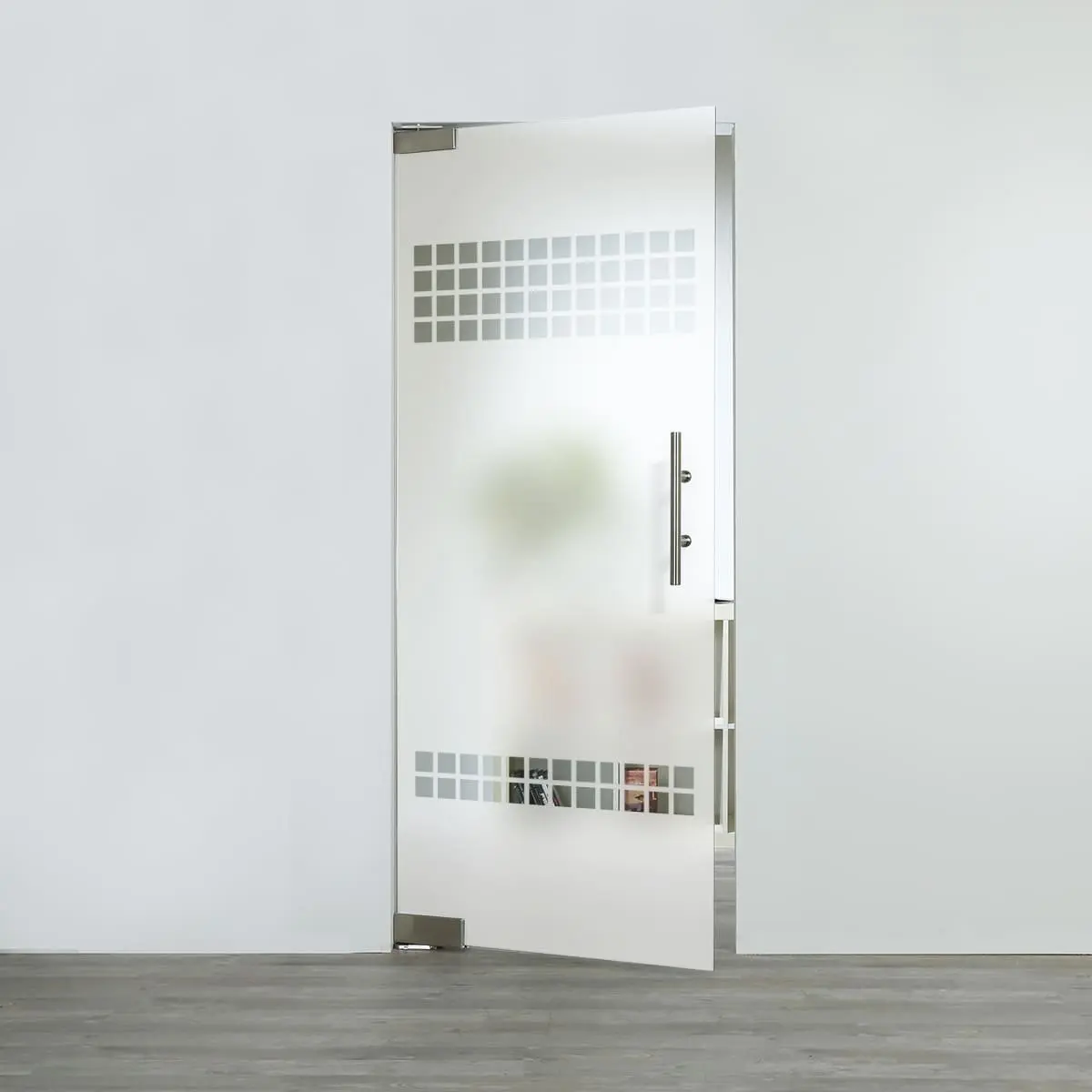 LIENBACHER szklane drzwi wahadłowe model 318 negatyw szkło przezroczyste