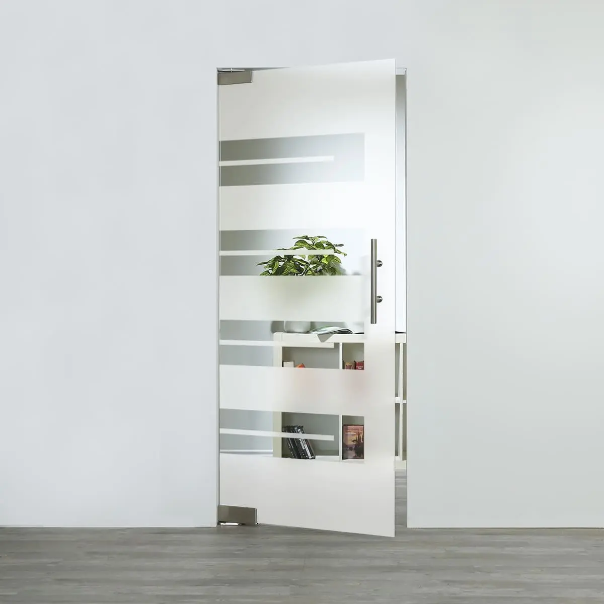 LIENBACHER szklane drzwi wahadłowe model 363 szkło przezroczyste