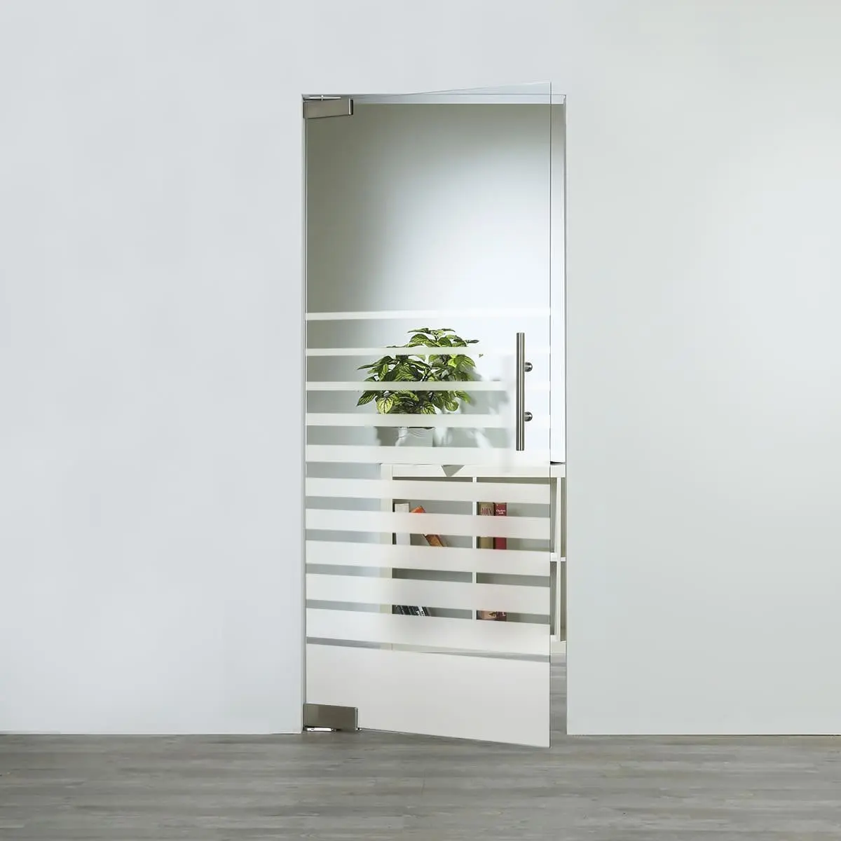 LIENBACHER szklane drzwi wahadłowe model 366 szkło przezroczyste