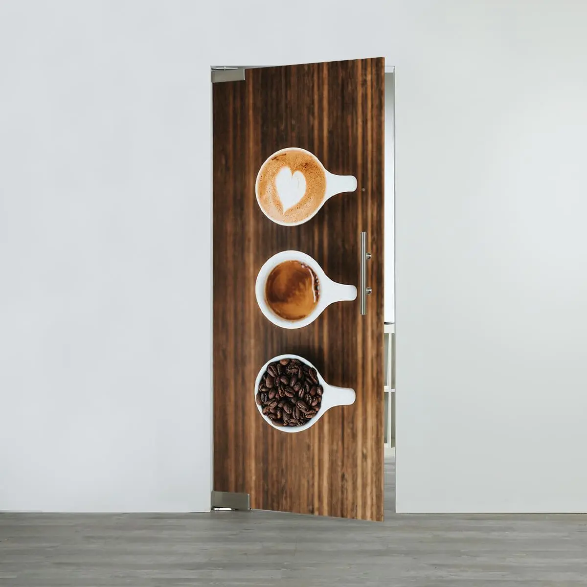 Lienbacher szklane drzwi wahadłowe model 686 szkło przezroczyste