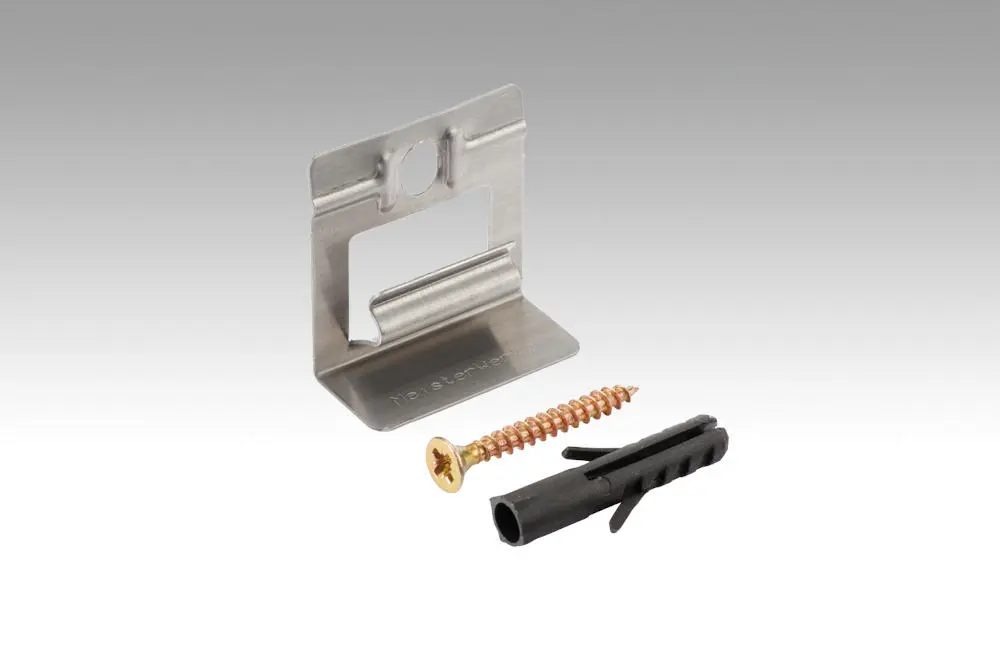 Klipsy mocujące (metal) - MEISTER