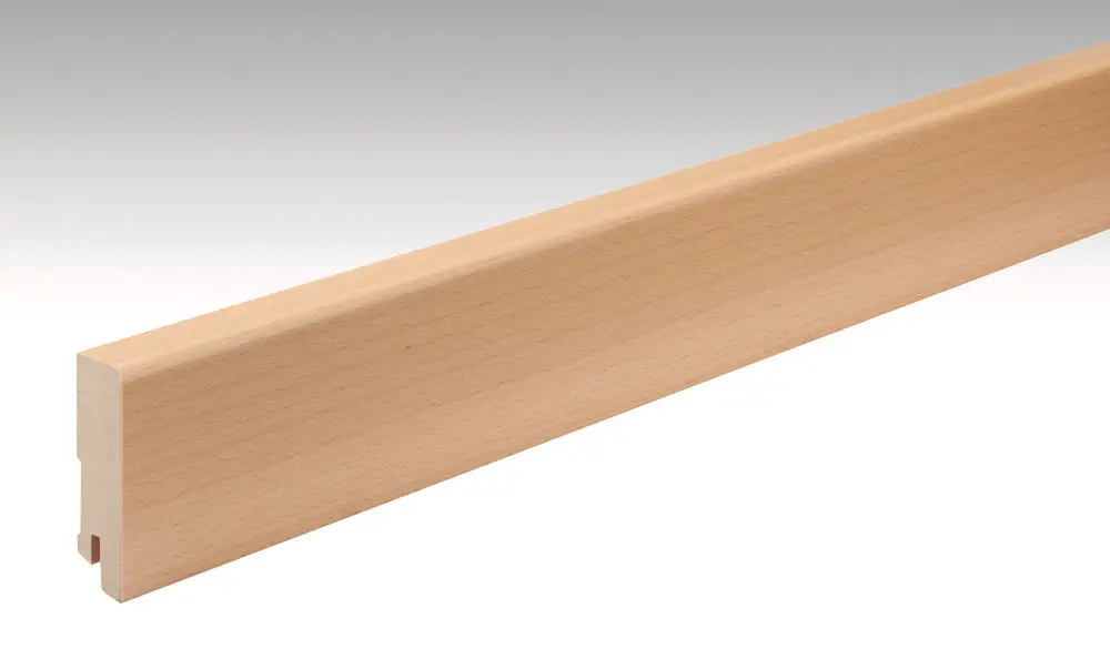 Buk listwa przypodłogowa fornirowana drewnem naturalnym profil 15 MK (2380 x 16 x 60 mm) - MEISTER