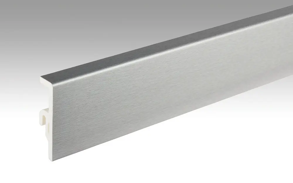 Stal szlachetna 063 listwa przypodłogowa profil 20 PK Aqua (2380 x 16 x 60 mm) - MEISTER