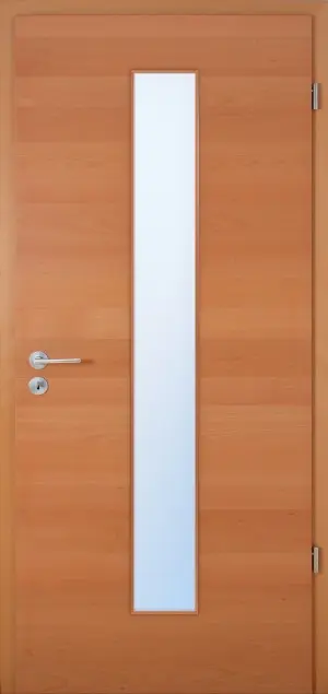 Buk wzdłuż Living LÖ 62 na środku fornirowane drewnem naturalnym Optima drzwi wewnętrzne - Jeld-Wen