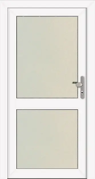 Kneer aluminium drzwi boczne motyw A7 ze szkłem