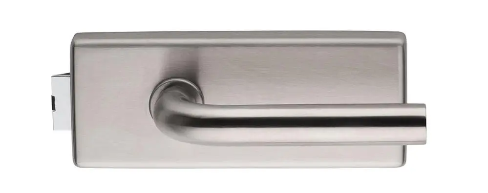 Widok klamki marki Piktura Loft zestaw okuć 844 EE wygląd stali nierdzewnej