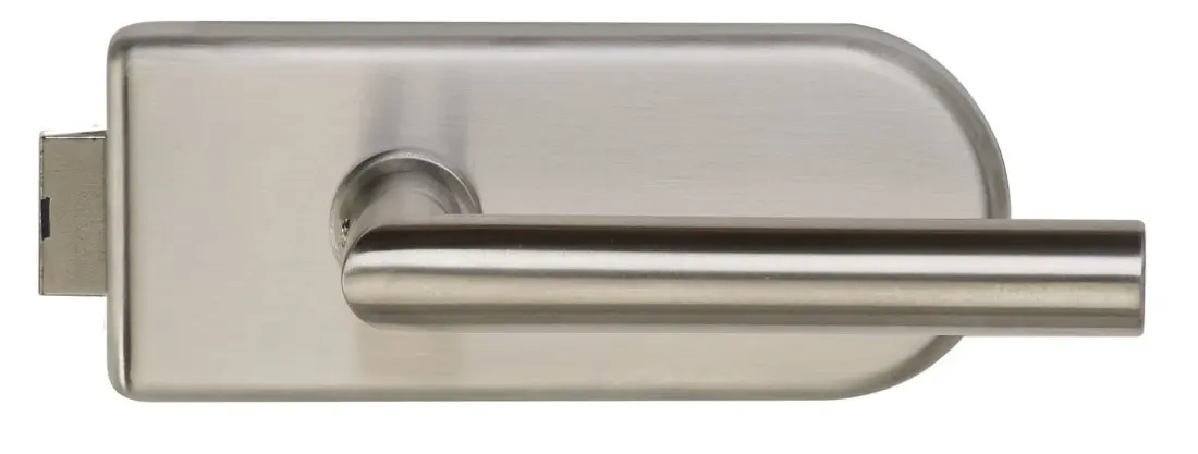 Piktura Loft zestaw okuć do drzwi przeszklonych 418 stal szlachetna