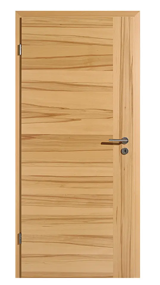 Zdjęcie drzwi wewnętrznych fornirowanych drewnem naturalnym buk twardzielowy Quirin 2 - Lebo