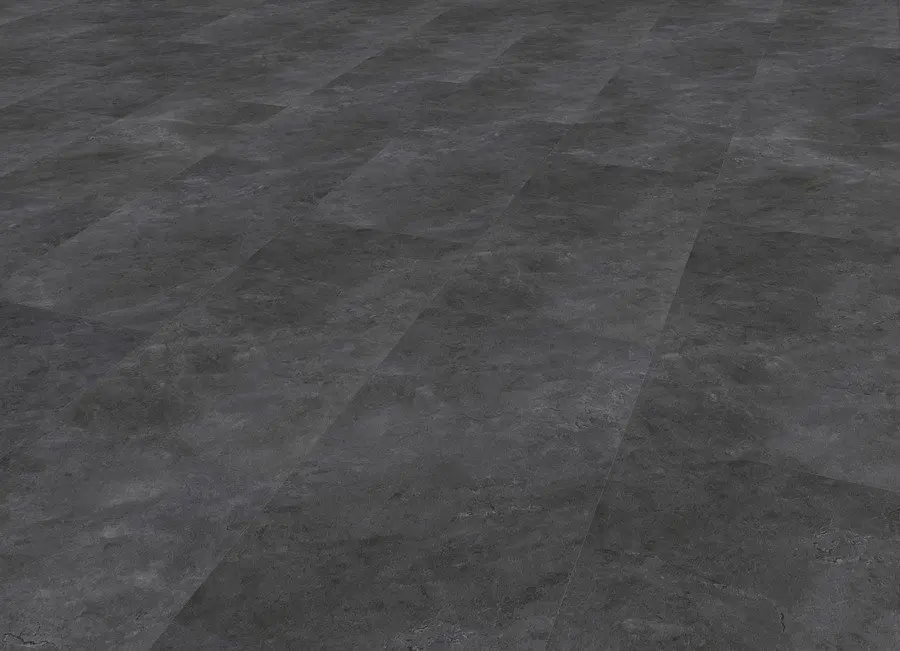 Widok designerskich paneli winylowych na klick GERFLOR szary marmur Senso Premium Rigid Acoustic zdjęcie 3