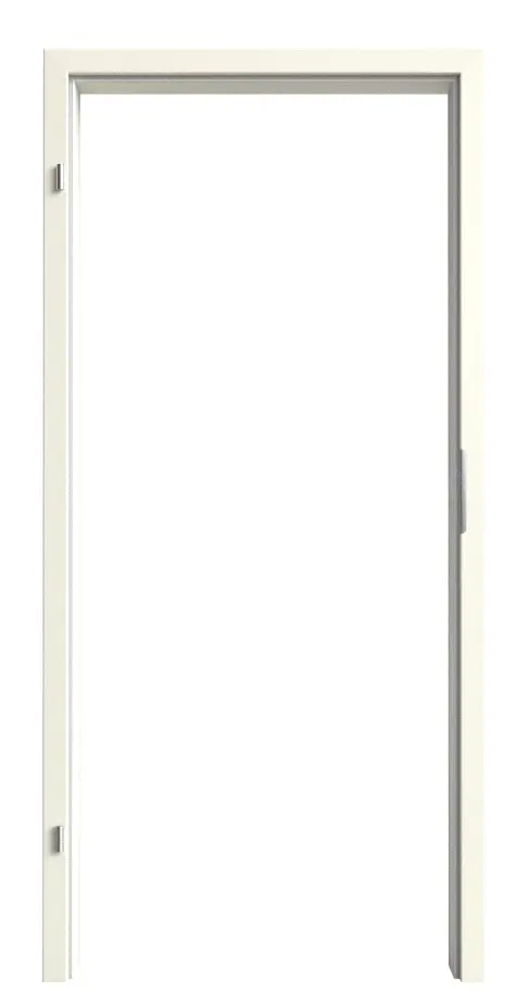 Ościeżnica WESTAG do drzwi wejściowych do mieszkania klasyczna biel A 223 RAL 9010 GetaLit HPL z zaokrągloną krawędzią