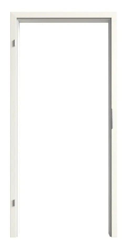 Ościeżnica WESTAG do drzwi dymoszczelnych CPL biel uni A 242 PortaLit z zaokrągloną krawędzią